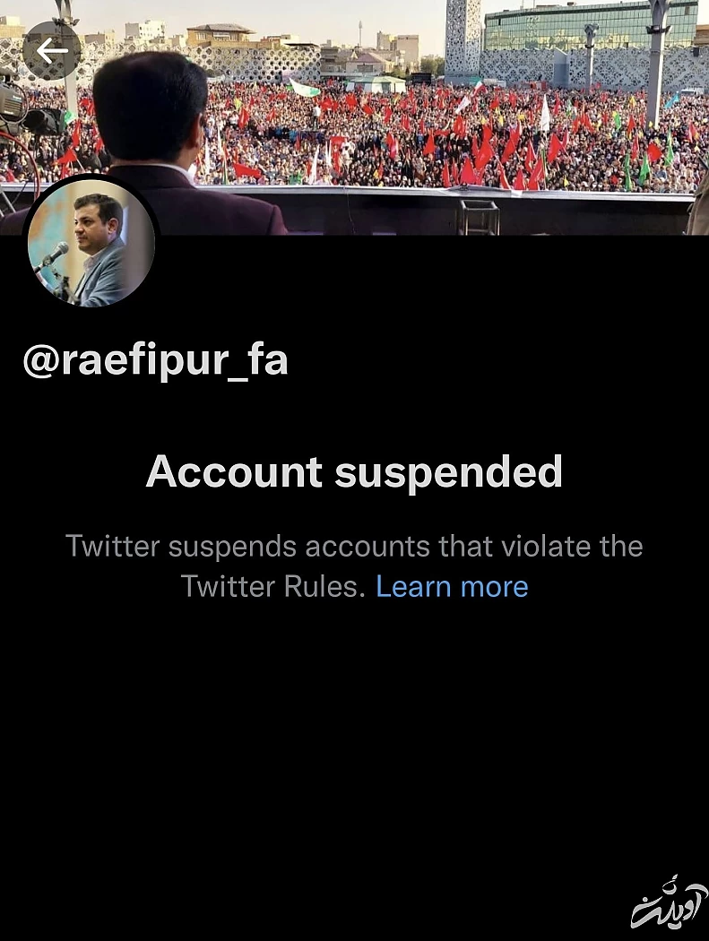 توئیت «معترضان زیبارو» برای رائفیپور دردسرساز شد توئیت «معترضان زیبارو» برای رائفیپور دردسرساز شد